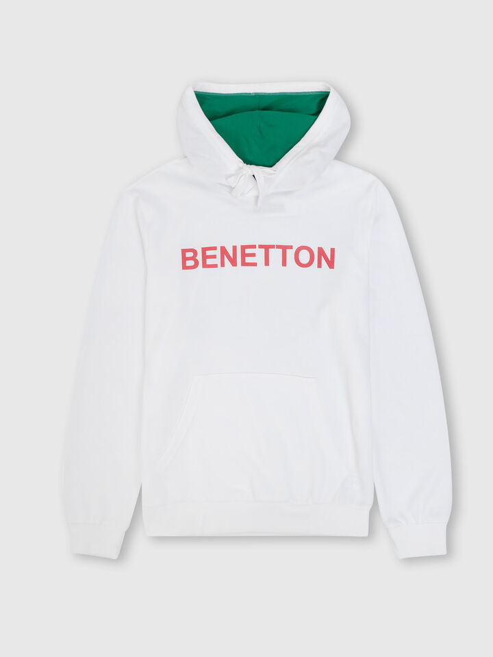 Basic Hoodie With Print image number 6